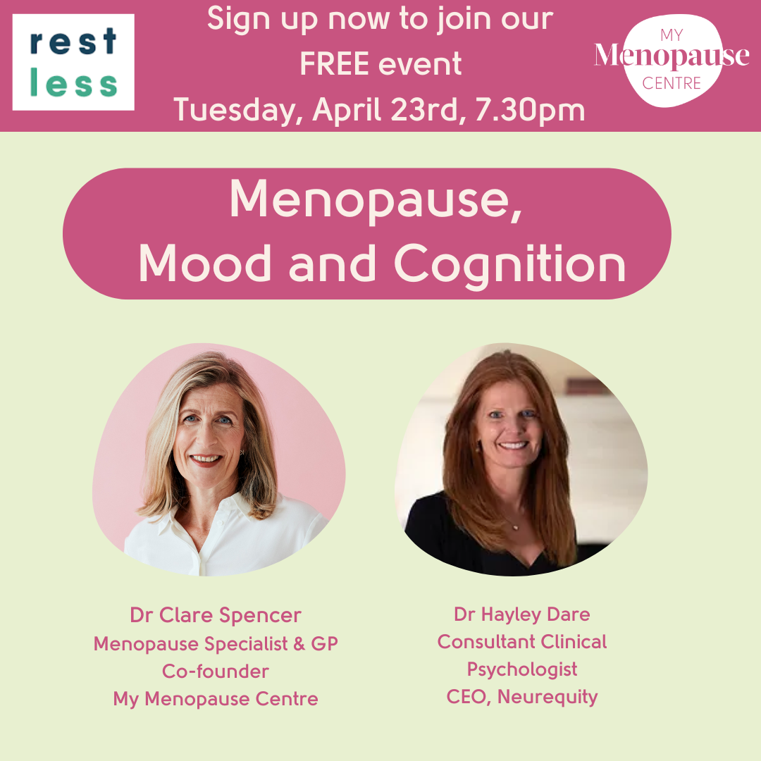 Catch Up On Our Webinar Demystifying The Menopause Mood And Cognition